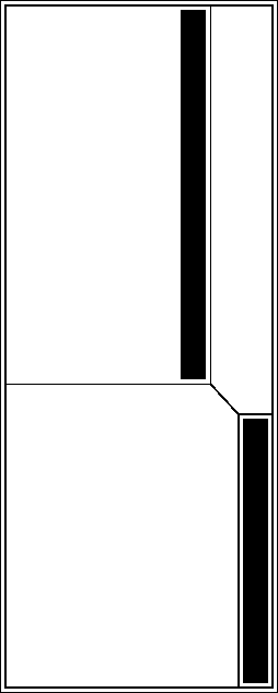 Чертёж X-LANE X2 шириной 800 мм.